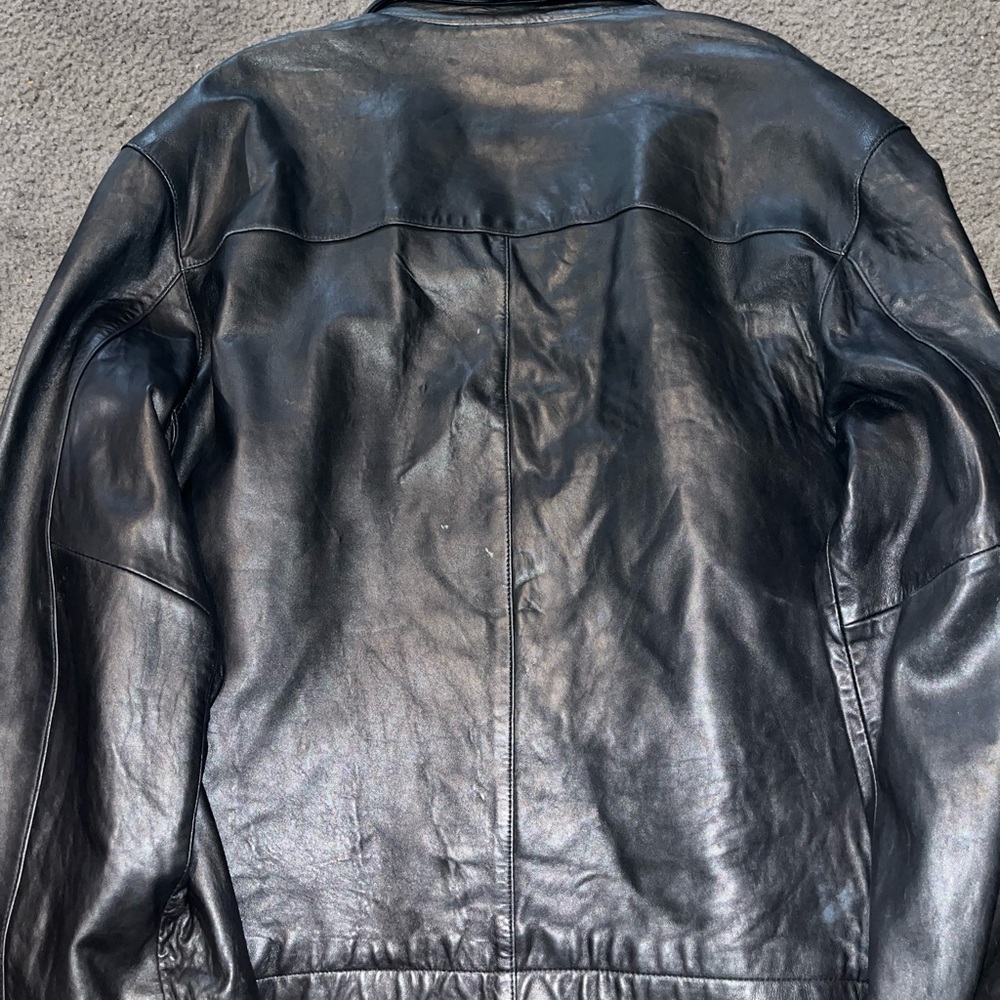 Leather jacket
